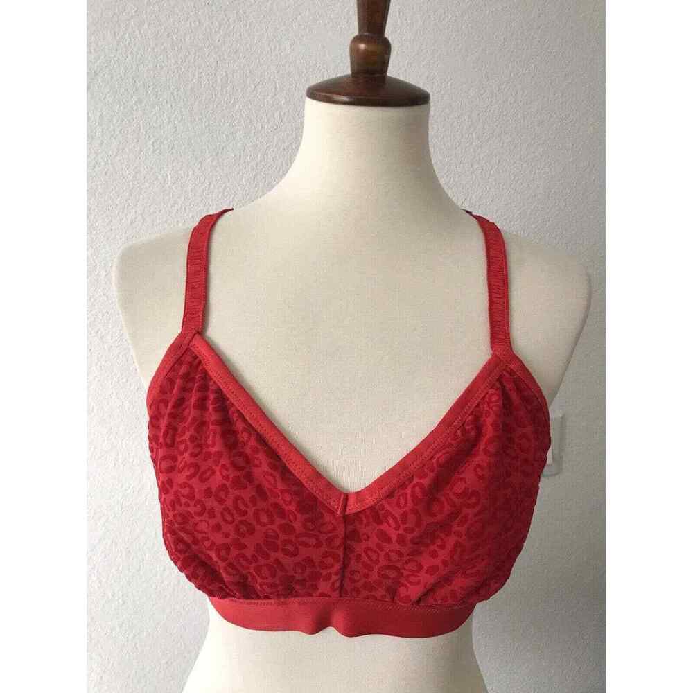 Aerie Lingerie Bra Velvet Animal Print